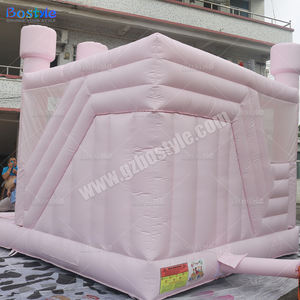 Château gonflable de parc Offre Spéciale Maison gonflable de rebond Videur gonflable rose <span class=keywords><strong>Jexu</strong></span> Gonflable Château sautant Glissière - Product Image 6