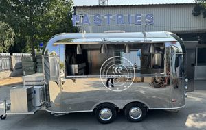 Vente de remorque de restauration mobile, chariot à hot-dogs, bar à glaces et jus, restaurant mobile entièrement équipé, camion de restauration - Product Image 5