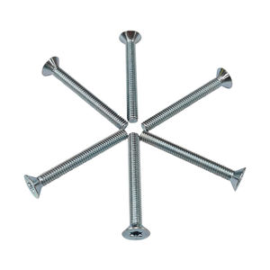 C1022 Steel Material CR3+ Zinc 5U Finish M4 35mm Flat Head Injection Molding Machine <b>Screw</b> - Product Image 1