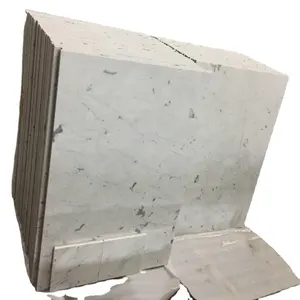 Laminated Marble Tile Carrara White Laminated tile