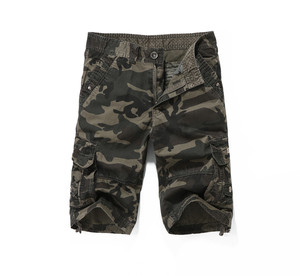 BAWANGCHENG Custom Multi-Pocket 4 colores Cargo Pantalones cortos Senderismo Verano Moda Camuflaje Cargo Pantalones cortos para hombres - Product Image 2