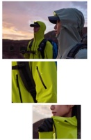 Veste imperméable personnalisée 3L, veste de sport, recyclable, respirante, unisexe, printemps, OEM, pêche, camping, randonnée, extérieur, sans PFAS