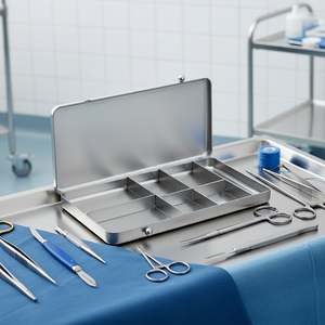 Sauerbruch Steel Manual <b>Needle</b> <b>Cases</b> 150 X 95 X 13mm by GRAYROCKS ENTERPRISES Made in Pakistan - Product Image 3
