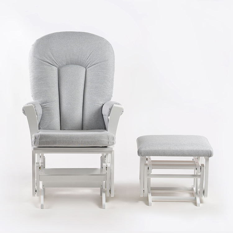 สีเทาอ่อนสีน้ำเงิน + กรอบไม้สีขาว