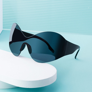 Gafas de Sol Unisex con Marco Grande y Protección UV400, Estilo Ojo de Gato, Resistentes al Viento, Estilo Y2K, Venta al Por Mayor - Product Image 2