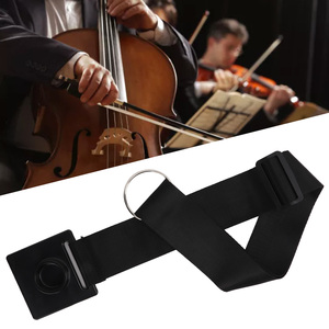 Correa ajustable de tela para violonchelo, anclaje antideslizante para el pino del violonchelo con anillo en O para violonchelista - Product Image 6