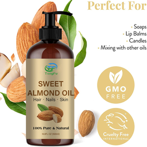 <span class=keywords><strong>Aceite</strong></span> <span class=keywords><strong>de</strong></span> <span class=keywords><strong>Almendras</strong></span> <span class=keywords><strong>Dulces</strong></span> 100% Puro, Orgánico y <span class=keywords><strong>Prensado</strong></span> <span class=keywords><strong>en</strong></span> Frío al por Mayor para Masajes Corporales y Cosméticos - Product Image 4
