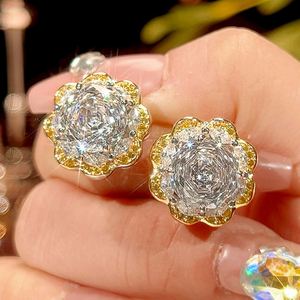 Wholesale Manufacturers Eco-friendly Copper Elegant Women's Jewelry <b>Sets</b> 16-10mm White Zircon Delicate Necklace <b>Earring</b> Ring <b>Set</b> - Product Image 4