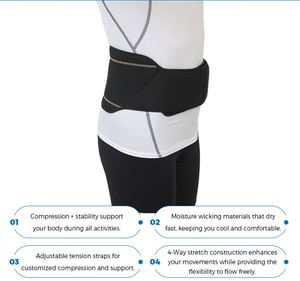 Wholesale Flexible Lumbar Girdle with Elastic Lower <b>Belt</b> <b>Waist</b> Back Support for Low Price Protection - Product Image 4