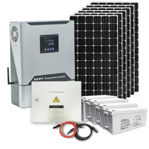 Full Set Solar Energy System 5KW Solar Station Home Power Sun Energy Electric Storage Solar Power System
