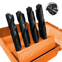 Foret hélicoïdal HSS à queue réduite Vulcan pour le perçage du métal, finition ambrée, forets au cobalt, OEM disponible