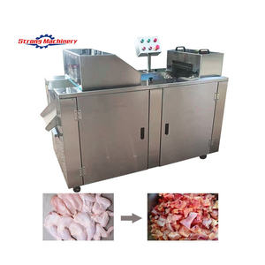 Máquina cortadora de cubos de carne de ganso, pato, pollo, aves de corral frescas, precio - Product Image 4