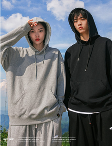 Sudadera con Capucha de Poliéster 100% Personalizada con Impresión Económica, Talla Personalizada, Sublimación en Blanco con Parche Bordado - Product Image 2
