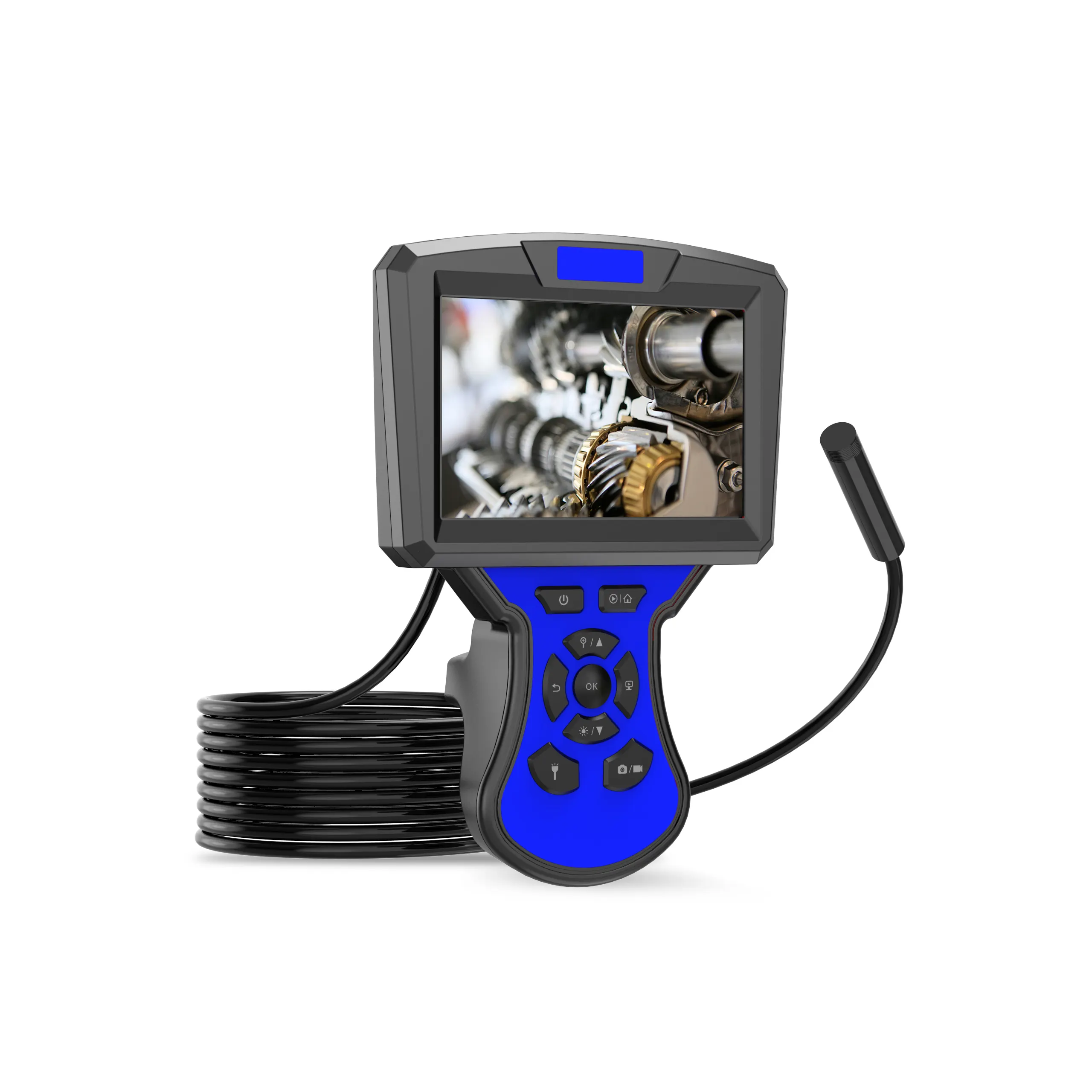 5 polegadas Monitor Handheld Industrial Encanamento Furo Tubo Esgoto Inspeção Câmera