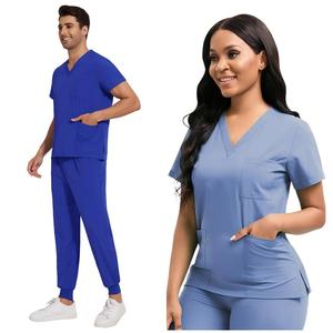 Falda Sanitaria Unisex de Estilo Discreto 42109, Uniforme Médico de <span class=keywords><strong>Enfermera</strong></span>, Tejido de Spandex/Poliéster, <span class=keywords><strong>para</strong></span> Hospital y Clínica, HOMBRE MUJER - Product Image 1