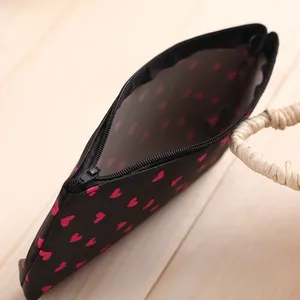Waterproof Fashion Candy Portable Heart <b>Makeup</b> Bag <b>for</b> Women with Zipper Closure Cosmetic <b>Storage</b> Pouch - Product Image 5