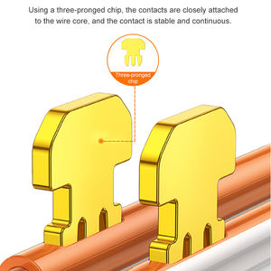 ขายตรงจากโรงงาน <span class=keywords><strong>หัว</strong></span>ต่อ <span class=keywords><strong>RJ45</strong></span> แบบใส ป้องกันสัญญาณรบกวน UTP <span class=keywords><strong>Cat6</strong></span> Cat5E 8P8C <span class=keywords><strong>หัว</strong></span>คริสตัล ได้รับการรับรองมาตรฐาน RoHS สำหรับโทรคมนาคม - Product Image 5