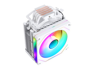 QiuzAim 4 tubos de calor de alta eficiencia ARGB ordenador disipador de calor 120mm PWM ventilador para LGA2011 V3/AM5 placa base refrigeración - Product Image 3