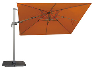 Parasol extérieur moderne en aluminium léger, imperméable et anti-UV pour hôtel et mobilier de parc - Product Image 3