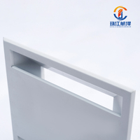 Diffuseur d'air en panneau d'aluminium, diffuseur de plafond carré pour système CVC