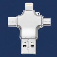 Clé USB multifonction 2.0 3.0, lecteur flash USB 16 32 64 128 256 512 Go, smartphone USB type C OTG 4 en 1, clé USB