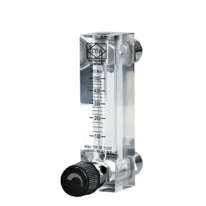 LZM-6T SS panel control ozone flow meter /gas rotameter/RO digital panel water flow meter