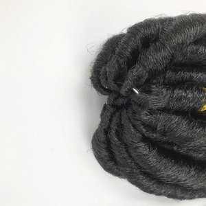 24strands/pack 75g Twisted <strong>Dreadlocks</strong> Crochet Braids Best <strong>Synthetic</strong> Hair Extensions Curly GODDESS Faux Locs Braiding 18 Inch - Product Image 4
