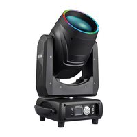 Luz Móvil LED RGB QSE Lighting de 320W, Control DMX512/WDMX, CRI 95, 8000K, Autopropulsada, Voltaje Universal para Escenarios y Conciertos