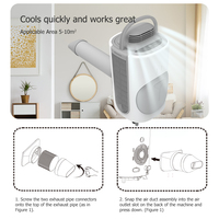 Usine Offre Spéciale Tente Pet House Refroidissement rapide Cuisine portable Mini climatiseur