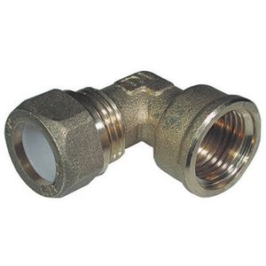 Codo de Bronce de 3/8 x 10 mm para Tubería de Cobre, Bobina de Teflón con Ajuste Hermético para Aire Acondicionado y Refrigeración, Disponible para Doblar y Cortar - Product Image 1