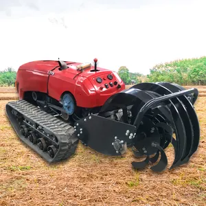 Alışveriş merkezi çiftlik traktörü lastik parça ile tarım makineleri 35hp Mini paletli döner yeke