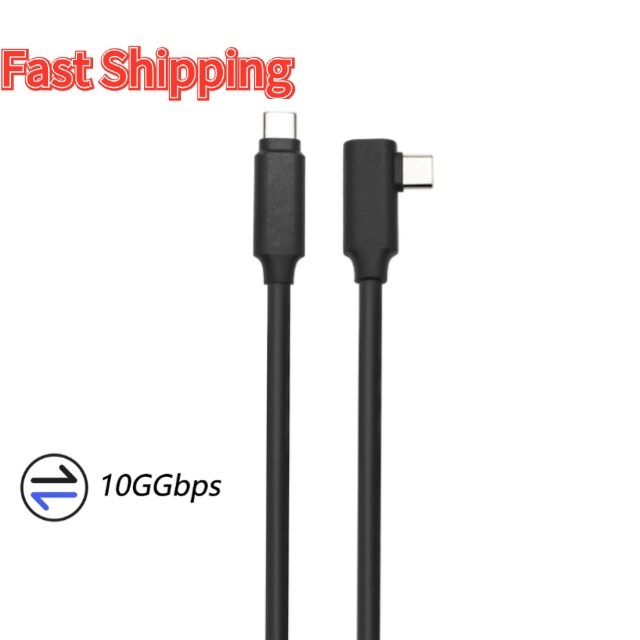USB3.1 Type-C C High-Speed Fiber Optic Cable 5M VR Headset Glasses 10Gpbs 60W 3A Fast Charging 60W VR Cables for High-Speed