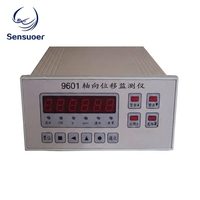 Monitor Inteligente Montado en Panel SSRXU96XX con Pantalla LED de 6 Dígitos para Maquinaria Rotativa, Salida de Relé de 4-20mA