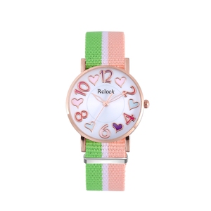 WJ-10732 Montre à quartz pour femme, style simple et élégant, avec sac en toile, accepte <span class=keywords><strong>la</strong></span> personnalisation, vente en gros à bas prix - Product Image 3