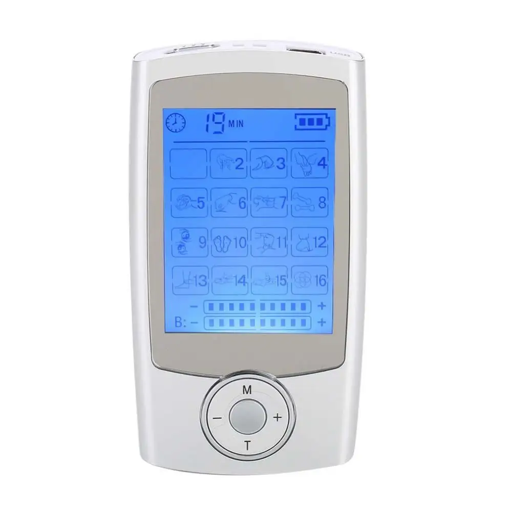 Small back shoulder pain relief Handheld Electrotherapy device TENS Electronic Pulse Massager for Electrotherapy Pain management