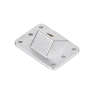 Couverture triangulaire en aluminium 200 mm, pièces usinées CNC sur mesure pour boîtier de capteur, réflecteur - Product Image 4