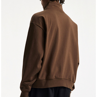 Sweat-shirt à capuche unisexe oversize en coton 100% avec fermeture éclair, coupe ample, 420 g/m², vente en gros d'usine, sweat-shirt à capuche avec doigts dénudés
