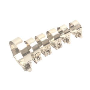 Colliers de serrage universels en acier inoxydable 36-79 mm pour tuyaux d'échappement de moto et de voiture, collier de serrage haute résistance pour conduites d'eau - Product Image 5