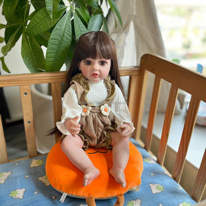 22 นิ้ว <span class=keywords><strong>Betty</strong></span> Bebe Reborn แฮนด์เมดทาสีตุ๊กตาทารกแรกเกิด Reborn เหมือนจริงทาสีโดยศิลปินไวนิลซิลิโคนเต็มรูปแบบกันน้ํา - Product Image 5