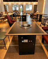 Table de barbecue coréen en acier inoxydable auto-purifiante sans fumée Ji Lu pour la restauration (vente en gros)