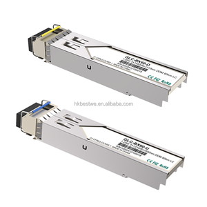 Module optique SFP Gigabit SMF à fibre unique LC, transmission 60 km, fabriqué en Chine - Product Image 1