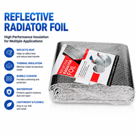 Feuille d'isolation thermique en aluminium réfléchissant la chaleur, barrière thermique de qualité assurée pour la construction et l'industrie