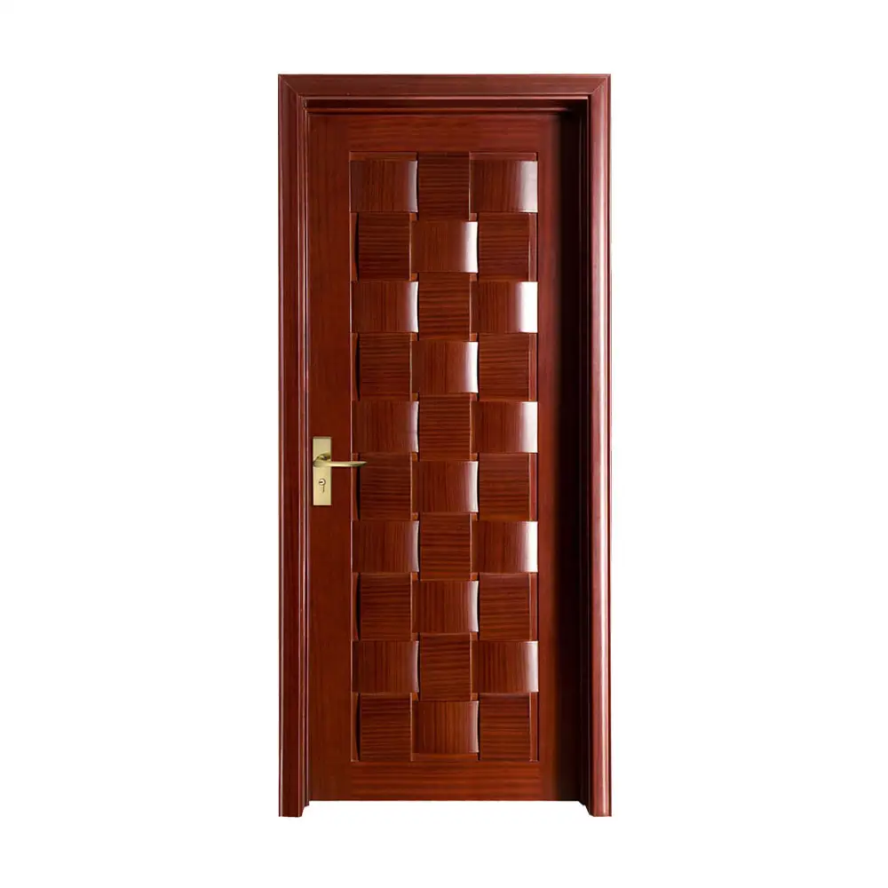 Puerta de madera contrachapada impermeable, paneles decorativos para interior de puerta, para puerta de baño