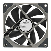 Ventilador de CPU para PC Thermalright TL-C9 92*92*25MM, Ventilador Silencioso de 4 Pines PWM para Caja de Escritorio