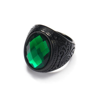 حلقات مقاومة للماء من الفولاذ المقاوم للصدأ hiphoop للرجال - Product Image 5