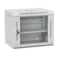 Support mural de serveur de système de centre de données 9U rack de serveur en métal réseau de 19 pouces armoire réseau
