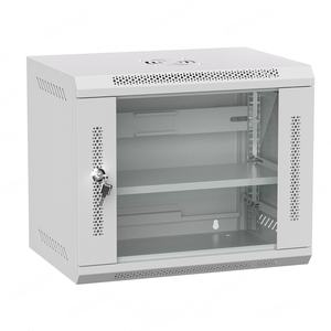 9U duvara monte veri merkezi sistemi sunucu rafı 19 inç ağ Metal sunucu rafı Network dolabı - Product Image 1