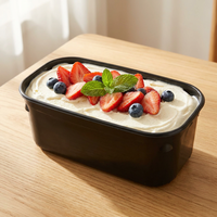 Conteneur à glace réutilisable en PP de qualité alimentaire résistant au froid, 5 litres, personnalisé, directement de l'usine