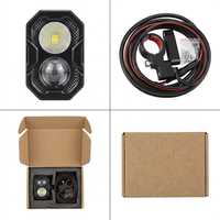 Faro LED de Triple Color con DRL para Surron Light Bee X LBX Segway X260, Accesorios para Motocicleta Eléctrica Todoterreno con Pantalla de Voltaje DC