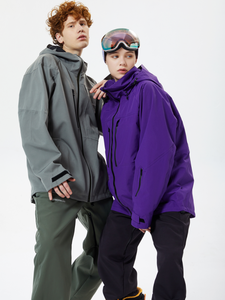 Snowin Hiking Hunting <strong>Safari</strong> Snowboard Jacket Men's Outdoor Fully Seam Sealed Ski Jacket NO MOQ Customized Sportswear for Women - Product Image 3